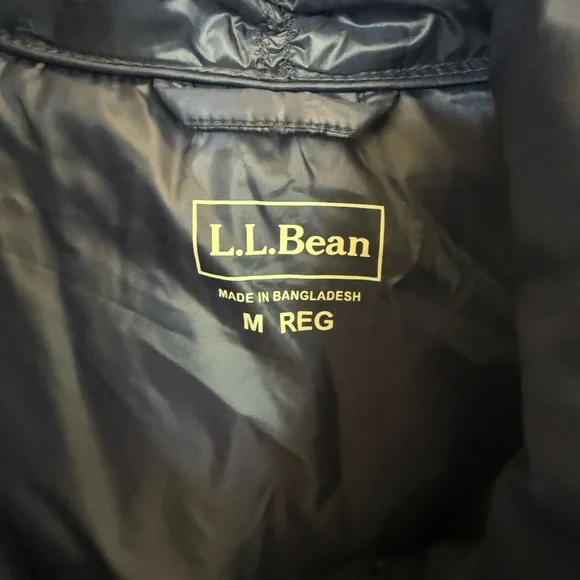 L.L. Bean Blue Quilted Puffer Vest - Picture 5 of 8